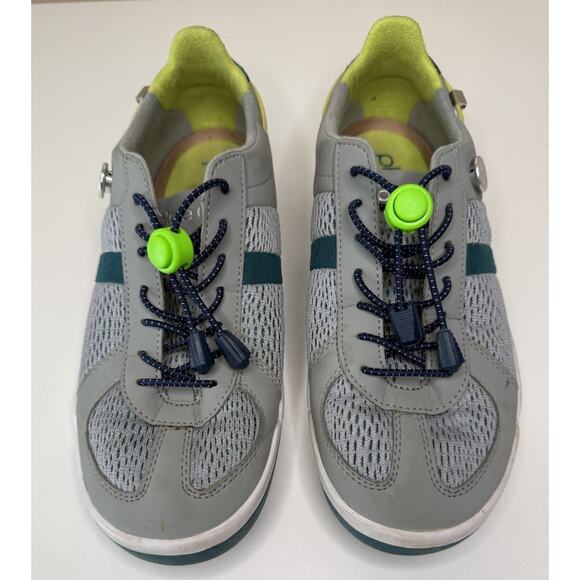 PLAE Unisex Butler Sneakers Womens 10 Nexus Grey Nubuck Leather Mesh Low Lace Up - Picture 10 of 11